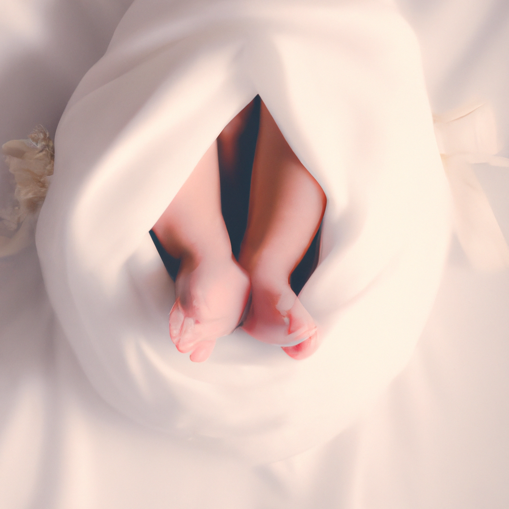 Newborn minimalista en blanco — Foto generada por IA